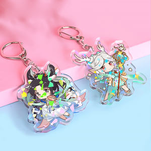 Portachiavi in Plastica Personalizzati, Ciondoli in Acrilico Ecologici di Alta Qualità, Simpatici Portachiavi Cartoon in Acrilico Personalizzati - Product Image 5