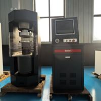 Máquina de Prueba de Presión Integrada con Pantalla Táctil NAILATE, Equipo de Prueba de Compresión Industrial de 380V y 2000KN
