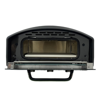 Four à pizza électrique certifié CE, construction en acier inoxydable, contrôle numérique, contrôlé par application, portable, commercial, extérieur, voiture