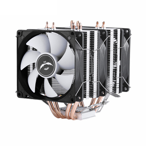 QiuzAim LGA20113 90 мм двойная башня 3 вентилятора совместимый с AM4 AM5 X79 кулер для процессора X99 2011 V3 процессоров - Product Image 3