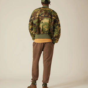 Bombardier sur mesure de haute qualité pour hommes, vestes en toile de qualité, veste en tissu grande taille avec logo élevé à des prix abordables pour hommes - Product Image 3