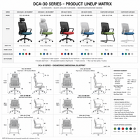 Chaise de bureau ergonomique à dossier haut en maille avec appui-tête 2D, coussin lombaire et cadre en Y, chaise de travail pivotante