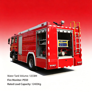 Camión Cisterna <span class=keywords><strong>de</strong></span> Agua <span class=keywords><strong>de</strong></span> 12 CBM, Camión <span class=keywords><strong>de</strong></span> <span class=keywords><strong>Bomberos</strong></span> Dongfeng 6x4 260HP Cummins C260 33 RHD 12000L con Bomba CB10/60 y Cañón PS50 - Product Image 5