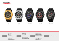 Reloj Cronógrafo Esqueleto SKMEI 2432 Futurista para Hombre, Múltiples Opciones de Color, Ideal para Salir de Noche, Discotecas y un Estilo Urbano Moderno