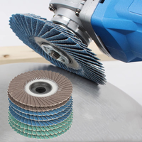 Dongtai Abrasive Disc Gaya Korea Flap Disc Aluminium Oksida Diameter 100mm Disc Pengamplasan P40-P320 Abrasive Disc OEM ODM OBM