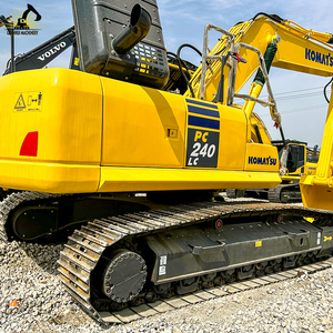 รถขุดมือสอง Komatsu PC240 รุ่นปี 2023 ยี่ห้อ Cummins พร้อมอุปกรณ์ต่อพ่วงหลากหลายแบบ หัวต่อเร็วอเนกประสงค์ บุ้งกี๋ขนาด 1.2-1.4 เมตร - Product Image 1