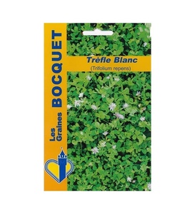 100g naturale di trifoglio bianco erba giardino scrofa pacchetto di <span class=keywords><strong>piante</strong></span> Kit perenne erba giardino scrofe per la semina per 40m ² pavimento all'aperto - Product Image 1