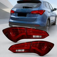 Feux arrière YU GUANG pour Hyundai Ix45 Santa Fe (2013-2018) – Amélioration LED avec clignotants rouges et fumés