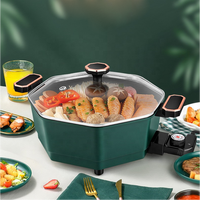 Marmite Électrique Multifonctionnelle 2-en-1 de 6L pour Usage Domestique