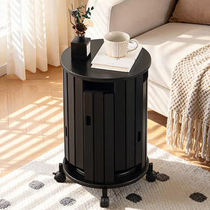 Stools for home use, living room, stackable, sturdy and durable, kitchen round stools, stackable stools, low stools, movable. - Product Image 1
