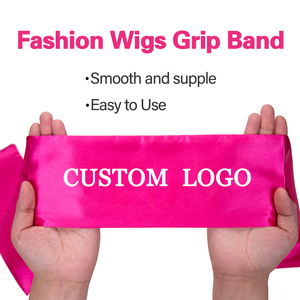 AliLeader Custom Logo Soft Silk <strong>Satin</strong> Lace Band Edge <strong>Scarves</strong> <strong>Hair</strong> Frontal Wrap Headband Edge Laying <strong>Scarf</strong> <strong>for</strong> Women Lace Wigs - Product Image 3