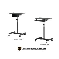 Laci Bawah Meja LONGSHUEI dengan Rangka Logam, Kompatibel untuk Mini, Pemasangan Mudah, Garansi 2 Tahun, untuk Penggunaan Kantor