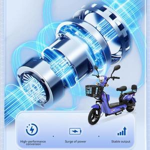 Nouveau modèle Chine National Standard Nouveau 48V E Bikes City Road Ebike Bon marché Moto Vélo électrique pour adultes et hommes - Product Image 4