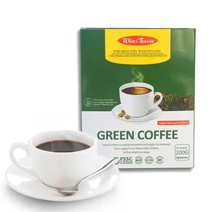 OEM Fiber Rich Green Coffee Arabica Coffee Weight Loss Berry Fat Green Coffee