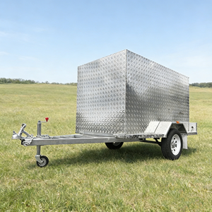 Remorques de camping, accessoires pour camions et remorques fermées en aluminium de 750 kg à faible MOQ pour bagages, à vendre - Product Image 1