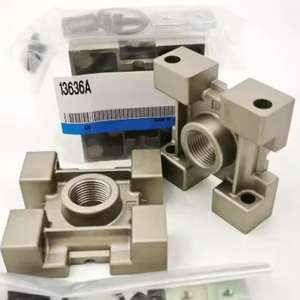 Composant de plaque d'extrémité de vanne de réduction de pression Original-SMC 13636A - Product Image 3