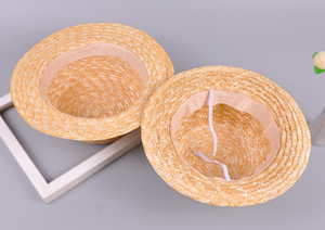 Sombrilla de verano para niños y niñas, gorro de paja con diseño de princesa, tendencia coreana - Product Image 6