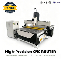 Nouveau modèle Grandio CNC GD-1325 1300x2500mm 3d gravure sur bois 4 axes CNC routeur Machine