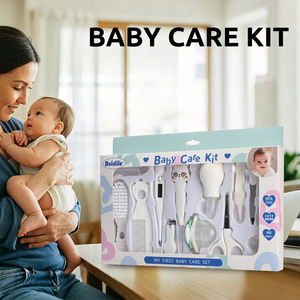 Set de Cuidado de Uñas <span class=keywords><strong>para</strong></span> <span class=keywords><strong>Bebés</strong></span>, Kit de Aseo Manual de PP+TPE, Libre de BPA, Cortauñas, Tijeras, <span class=keywords><strong>Pinzas</strong></span>, Lima, Cepillo, Peine, Artículos Esenciales - Product Image 2