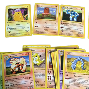 Yz Bán Buôn Nhà Cung Cấp Tiếng Anh Đảng Quà Tặng Đồ Chơi 1999 Cổ Điển Charizard Bí Ẩn <span class=keywords><strong>Pokemon</strong></span> Thẻ Giao Dịch 1st Phiên Bản Booster Gói - Product Image 5