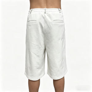 Wholesale Custom Heavyweight 100% Cotton Cropped Trousers Streetwear <b>Blank</b> Mens Sweat Shorts - Product Image 2