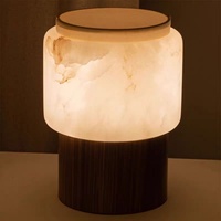 Lampe de table en marbre espagnol haut de gamme modèle chambre Art décoration lampe de table salon chambre étude lampe