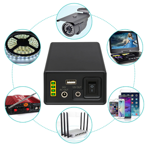 Paket Baterai Lithium Ion Isi Ulang <span class=keywords><strong>DC</strong></span> USB Power Supply <span class=keywords><strong>24V</strong></span> 6200mAh 156Wh CPAP CCTV Kamera 12V Harga Baterai Lithium Ion - Product Image 4