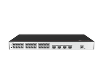 Switch Gestionado de Capa 3 S5735 L24T4S A V2, 24 Puertos Gigabit RJ45 + 4 Puertos GE SFP Uplink, Switch de Red Empresarial para Montaje en Rack