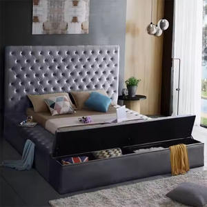 PZCN HOME Luxury <strong>Beauty</strong> Upholstered Bedroom <strong>Bed</strong> Frame Bedroom Furniture Sleeping <strong>Bed</strong> Furniture Bunk <strong>Bed</strong> for Adult for Family - Product Image 4