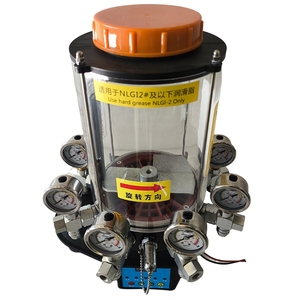 Sistema di lubrificazione centrale automatico del grasso pompa di lubrificazione progressiva pompa di grasso elettrica per escavatore pompa a pistone media - Product Image 6