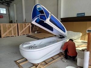 Machine professionnelle de spa en capsule infrarouge à vapeur et ozone pour la détoxification et l'amincissement du corps, usage en salon - Product Image 3