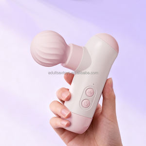 Wiederaufladbares 2-in-1 Vibrations-Saugmassagegerät Sexspielzeug für Frauen Liebhaber Handlicher Mini-Massagestab Vibrator zum Flirten oder Entspannen - Product Image 1