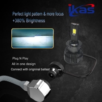 Suministro de Fábrica: Faros LED para Coche D1S D2S D3S D4S D5S 6000LM/12000LM 55W, D1R D2R D3R D4R