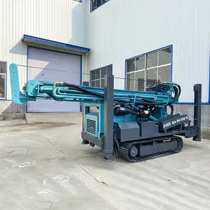Cheap Diesel Mobile Water Well Drill Rig Machine Machines Mobile Rig Water Well Drilling Machine Hydraulic Mobile Rubber Crawler