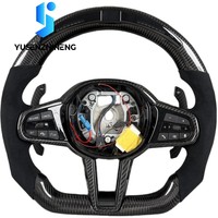 Volant en fibre de carbone personnalisé pour BMW CS G F F30 F20 F10 E46 M2 M4 M3 M5 G20 G80 E90 E87 E38 F87 G28 G30 G38 G60 G87 X3 X5