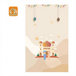 Tapis de prière DT1508 en gros avec éclairage LED, tapis de prière électronique intelligent avec récitation du <span class=keywords><strong>Coran</strong></span> pour <span class=keywords><strong>le</strong></span> Ramadan - Product Image 1