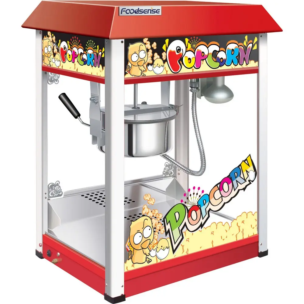 Industriële Popcorn Machine, Hot Air Popcorn Maker, Popcorn Machine Commerciële Pop Corn Machine Popcorn Making Machine