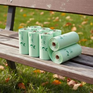 Sacs à déjections canines biodégradables en PBAT et HDPE en gros – Qualité usine, écologiques et personnalisables pour animaux de compagnie - Product Image 2