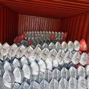 Nhúng nóng mạ kẽm lốc xoáy dây lưới 8 ft PVC tráng Chuỗi liên kết hàng rào CuộN khung kim loại cho trang trại & thể thao hàng rào phụ kiện - Product Image 5