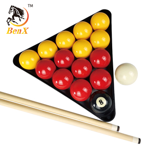 Casino piscina de bolas de amarillo y rojo bolas 57mm Benxiao de <span class=keywords><strong>billar</strong></span> amarillo y rojo bolas 57mm de grado B - Product Image 4