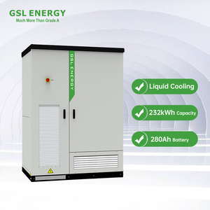 Sistema de Almacenamiento de Baterías LiFePO4 GSL Energy Bess 232kWh/261kWh Modelo GSL-R140K 100kW Refrigeración Líquida Uso Comercial e Industrial Máx. - Product Image 1