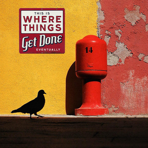 <span class=keywords><strong>Funny</strong></span> "Nơi mọi thứ được thực hiện cuối cùng" cho cửa hàng văn phòng nhà để xe, hài hước kim loại tường mảng bám cho người đàn ông hang động hội thảo trang trí - Product Image 6