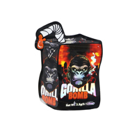 En stock 3.5G sacs en plastique mylar forme spéciale bombe découpé boîte d'emballage pour Biscuit alimentaire Logo personnalisé imprimé