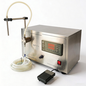 <b>Small</b> Digital Control Magnetic <b>Pump</b> High Accuracy Beverage & Pure Water Filling Machine Magnetic <b>Pump</b> Filling Machine - Product Image 3