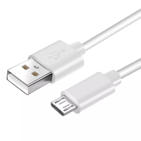 Transfer Data Usb 2.0 dan Kabel Pengisian Daya Mikro Usb V8 Kabel Pengisi Daya Usb Mikro untuk Ponsel