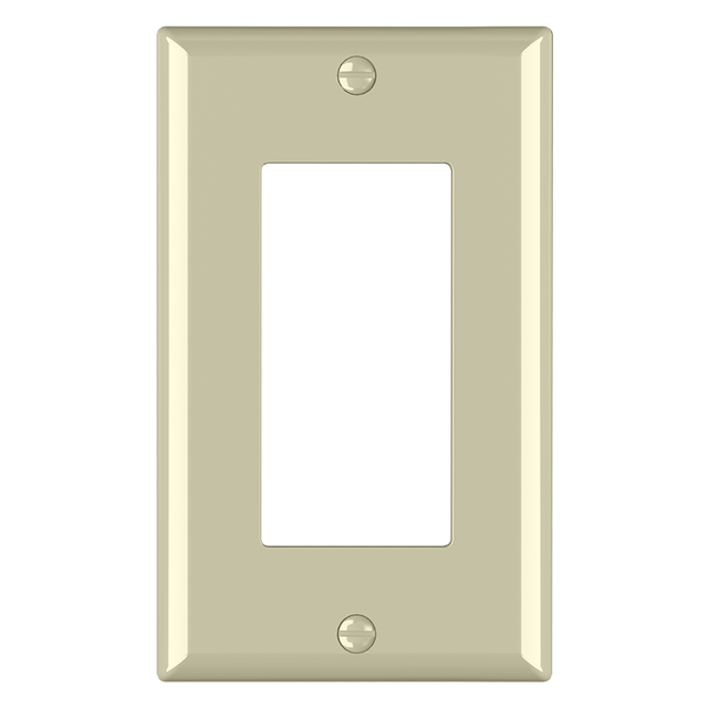 USA Light Switch Cover Plate Standard Size Rocker Switch Wall Plates 1 Gang with Cover Receptacle Wallplate ul Listed Household