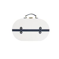 Boîte à cosmétiques en cuir PU de luxe, emballage de cadeau de saint-valentin, boîte vide en carton de papier, valise de luxe