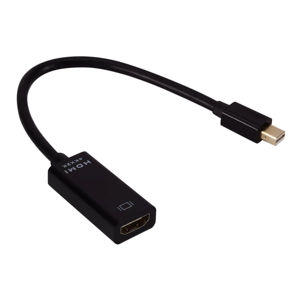 Stokta toptan siyah beyaz Mini Dp veri transferi için Hdmi adaptörü dönüştürücü