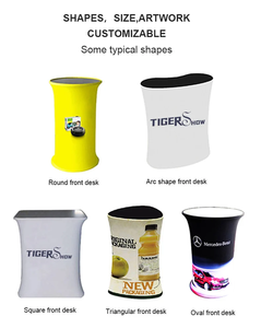 Mostrador Plegable Personalizado para Ferias Comerciales, Expositor de Mesa, Stand de Exhibición, Mostrador de Bar - Product Image 6