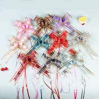 18 #   Lazos de Organza para Envolver Regalos, Lazos de Organza Iridiscentes para Regalos, Bodas, Cumpleaños, Baby Showers